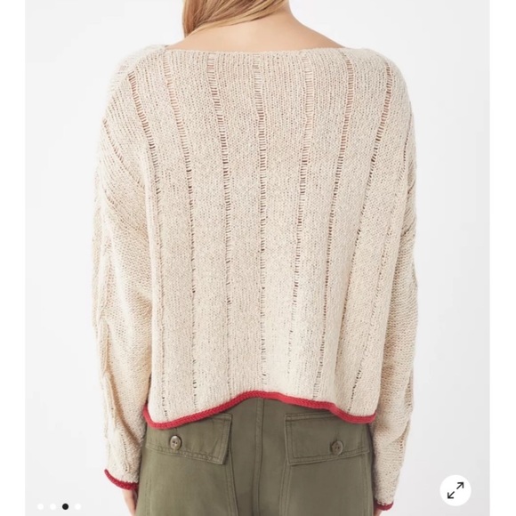 Urban Outfitters | Carly contrast trim sweater - Picture 2 of 12